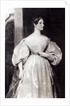 Portrait of Augusta Ada Byron Countess of Lovelace by English School