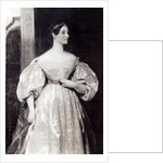 Portrait of Augusta Ada Byron Countess of Lovelace by English School