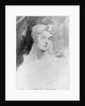 Portrait of The Hon. Augusta Leigh by George Hayter
