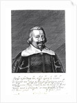 Portrait of John Pym engraved by George Glover by Edward Bower