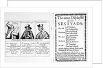The Times Displayed in Six Sestyads. by English School