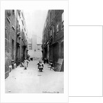 London Slums, 1899 by English School