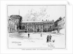Lower Castle Yard, Dublin by W. Lawrence (after)