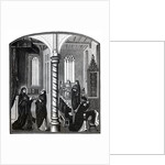 A Birching in a School of Mendicant Monks by (after) French School