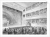 Interior of the Little Theatre, Haymarket in London, 1815 by George Jones