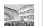 Interior of the Little Theatre, Haymarket in London, 1815 by George Jones