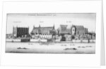 Part of the City of Westminster, 1647 by Wenceslaus Hollar
