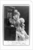 Sarah Bernhardt in the role of Marie de Neubourg in 'Ruy Blas' by Victor Hugo by A. Melandri