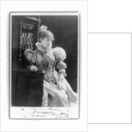 Sarah Bernhardt in the role of Marie de Neubourg in 'Ruy Blas' by Victor Hugo by A. Melandri