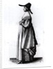 Merchant's Wife, 1640 by Wenceslaus Hollar