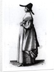 Merchant's Wife, 1640 by Wenceslaus Hollar