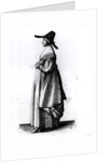 Merchant's Wife, 1640 by Wenceslaus Hollar