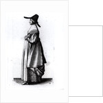 Merchant's Wife, 1640 by Wenceslaus Hollar