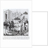 John de Mandeville taking leave of King Edward III before his departure by French School