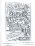 The Fay Melusine, from whose Flanks springs the Geneaological Tree of Kings and Emperors by School French