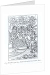 The Fay Melusine, from whose Flanks springs the Geneaological Tree of Kings and Emperors by School French