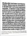 A page of the 'Grammaire Latine', by Aelius Donatus by German School