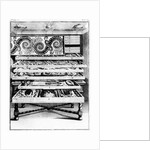 Table 6 from 'Elenchus Tabularum' by Levin Vincent 1719 by English School