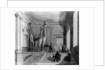 Giraffes on the staircase in the British Museum, 1845 by George the Elder Scharf