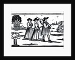 Pilgrims set sail on the Mayflower by English School
