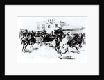 Garret brings in Billy the Kid, 1880 by American Photographer