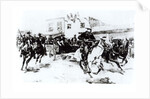 Garret brings in Billy the Kid, 1880 by American Photographer
