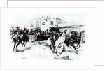 Garret brings in Billy the Kid, 1880 by American Photographer