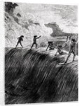 Natives Surfing in the Sandwich Islands by English School