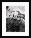 Natives Surfing in the Sandwich Islands by English School