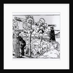 Luther and Hus with Christ in the Sheepfold, c.1520-21 by German School