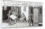 Soldiers in their Passage to York turn into Reformers, Pull down Popish Pictures, Break Down Rayles, turn Altars into Tables, 1642 by English School