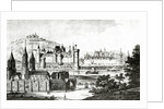 View of Saint-Germain-des-Pres and of the Pre-aux-Clercs during the reign of Charles V by (after) French School