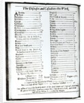 The Diseases and Casualties this Week, 15-22 August 1665, page from a London almanack by Anonymous