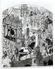 Facsimile of the Coronation of Charlemagne in the City of Jerusalem from the 'Chroniques de Charlemagne' by French School