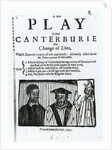 A New Play called Canterburie, 1641 by English School