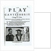 A New Play called Canterburie, 1641 by English School