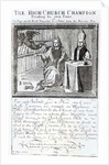 The High Church Champion, Pleading his own Cause, 1709 by English School