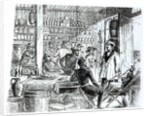 The Meeting of Mary Seacole and Alexis Soyer in her hotel bar, c.1855 by English School