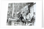 The Meeting of Mary Seacole and Alexis Soyer in her hotel bar, c.1855 by English School