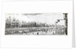 The Procession of Marie de Medici along Cheapside, 1638. by English School