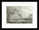 The Proposed Triumphal Arch from Portland Place to Regent's Park, 1820 by John Martin
