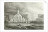 The Proposed Triumphal Arch from Portland Place to Regent's Park, 1820 by John Martin