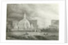 The Proposed Triumphal Arch from Portland Place to Regent's Park, 1820 by John Martin