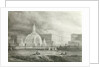 The Proposed Triumphal Arch from Portland Place to Regent's Park, 1820 by John Martin