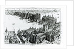 London Bridge and its Surroundings at about the year 1600 by Henry William Brewer