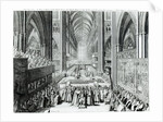 The Coronation of King James II c.1685 by English School