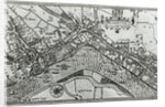 Map of Westminster from 'Speculum Britannia', 1593 by John Norden