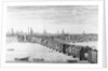 West Front of London Bridge, 1749 by Nathaniel and Samuel Buck