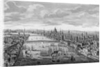A General View of the City of London next to the River Thames, c.1780 by English School
