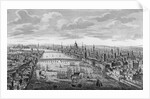 A General View of the City of London next to the River Thames, c.1780 by English School